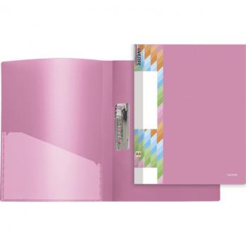 Папка с боковым прижимом A4 deVente "Juicy" розовая, с внутр. карманом,  пластик-0,45мм  3110702