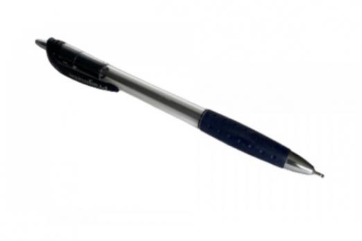 Ручка шариковая автоматическая синяя Pragmatic 0,7мм, рез.упор, масл.основа  420-900