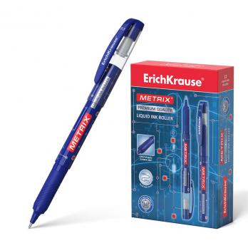 Ручка-роллер синяя ErichKrause 