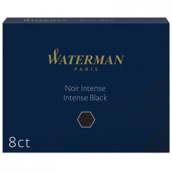 Картридж для перьевой ручки черный 1шт 5мм/7,2см, 0,33мл Waterman "Standart" S0110850  152506