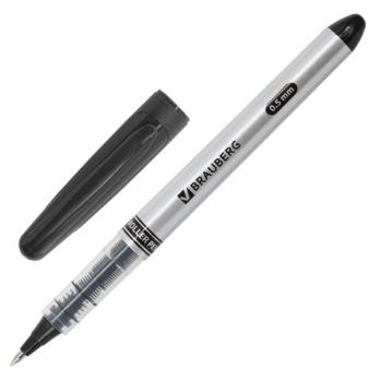 Ручка-роллер черная Brauberg 