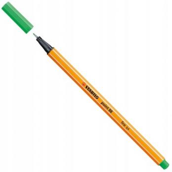 Ручка капиллярная зеленая Stabilo "Point 88/36" 0,4мм  88/36 141577