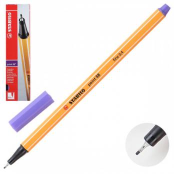 Ручка капиллярная фиолетовая Stabilo 
