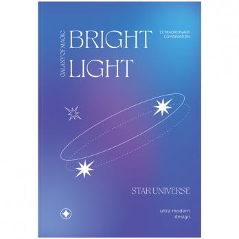 Ежедневник А5 136л BG "Bright light" матовая ламинация, лайт-обложка  ЕН5и136_лм 11244 