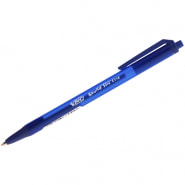 Ручка шариковая автоматическая синяя Bic "Round Stic" 1,0(0,4)мм, корпус голубой  926376