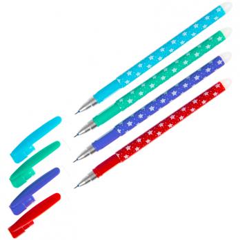 Ручка "пиши-стирай" гелевая синяя ArtSpace 0,5(0,3)мм, цветной корпус, ассорти  М917_20211 263341