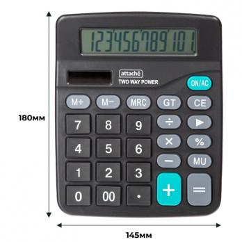 Калькулятор 12 разрядный Attache ATC-555-12F 