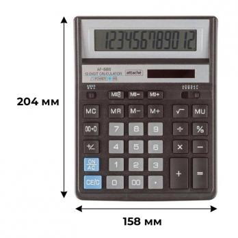 Калькулятор 12 разрядный Attache AF-888 