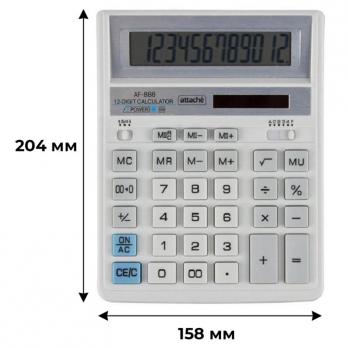 Калькулятор 12 разрядный Attache AF-888 
