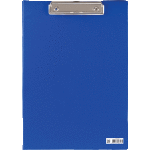 Папка-планшет А4 deVente синяя, с верхним прижимом, полипропилен, 1200мкм  3034507