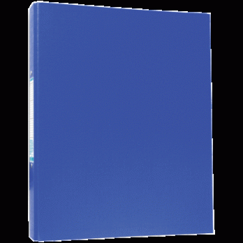 Папка А4 на 2-х кольцах (d=35мм) deVente синяя, корешок-40мм  3080301