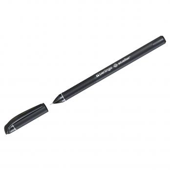 Ручка шариковая черная Berlingo "Stellar" 0,7(0,5)мм, игольч., черный корпус  CBp_07292 319385