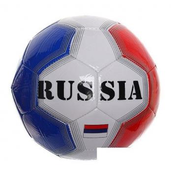 Мяч футбольный "Россия" размер-5  SC-1 PVC300-RUS-2