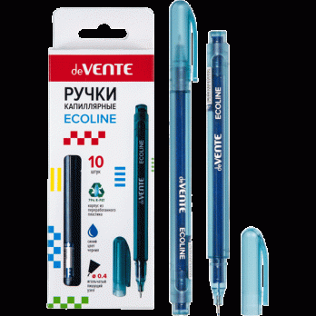 Ручка капиллярная синяя deVente 
