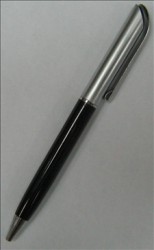 Ручка подарочная шариковая поворотная синяя метал.корпус  К58