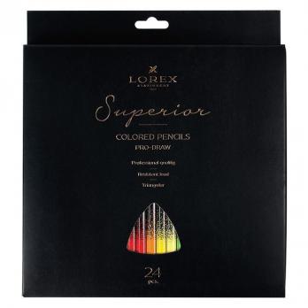 Карандаши 24цв Lorex 