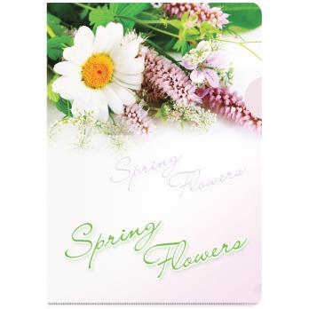 Папка-уголок А4 Berlingo "Spring Flowers" 180мкм