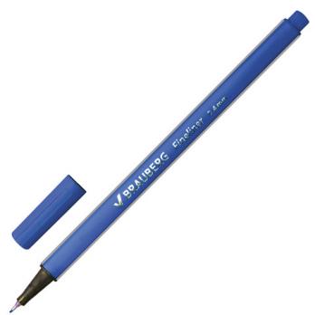 Ручка капиллярная синяя Brauberg 