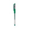 Ручка гелевая зеленая Proff 0,5мм, рез.упор  P-GPS25-05 