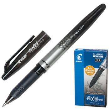 Ручка "пиши-стирай" гелевая черная Pilot "Frixion Pro" 0,7(0,35)мм, с упором  BL-FRO-7 141836