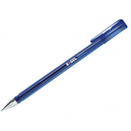 Ручка гелевая синяя Berlingo "X-Gel" 0,5мм, тониров. корпус  CGp_50121 243035
