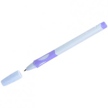 Ручка шариковая для левшей, синяя Stabilo "Left Right " 0,8(0,4)мм, лавандовый корпус  6318/6-10-41  220086