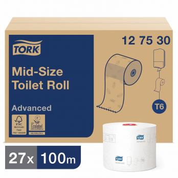 Бумага туалетная Tork Advanced 