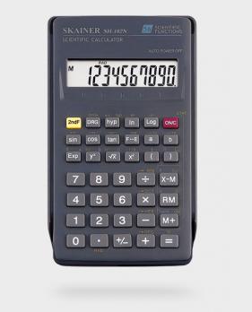 Калькулятор 10 разрядный Skainer 71x134x12мм черный SH-102N