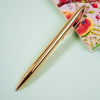 Ручка подарочная шариковая автоматическая синяя Meshu "Gold" 1,0мм  MS_93942 325969