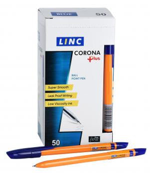 Ручка шариковая синяя Linc 