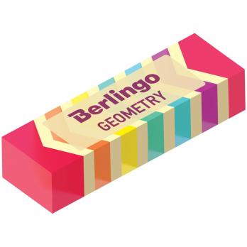 Ластик Berlingo "Geometry" 48x15x10мм, прямоугольный, пластиковый   BLc_00550
