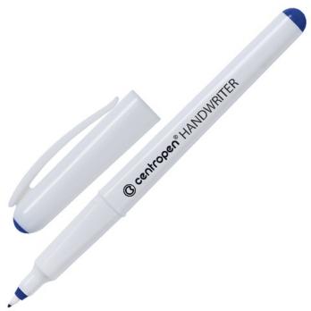 Ручка капиллярная синяя Centropen "Handwriter" 1,2(0,5)мм, 3-х гранный корпус  2 4651 0106  262103