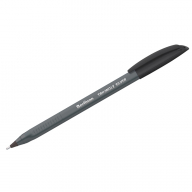 Ручка шариковая черная Berlingo "Triangle Silve" 1,0(0,7)мм, 3-х гранный черный корпус  CBp_10791 206170