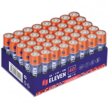 Батарейка Eleven AA LR6 пальчиковая, алкалиновая, 1шт  OS40  301749