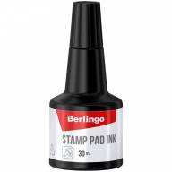 Краска штемпельная черная Berlingo 30мл, на водной основе  KKp_30001 316199 